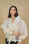 Traditional Cocoon Filipiniana Panuelo 