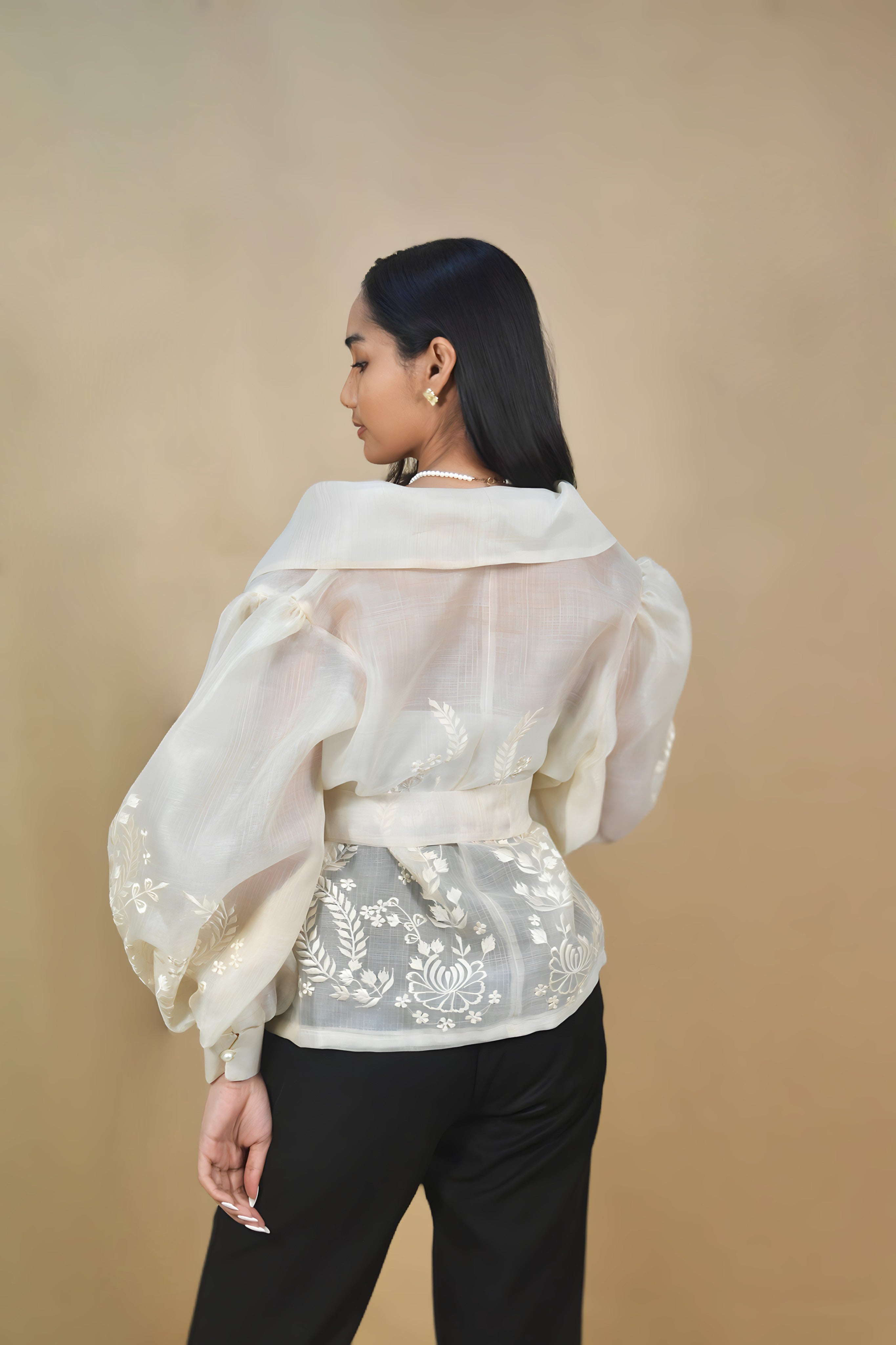 Panuelo with Floral Details for Women