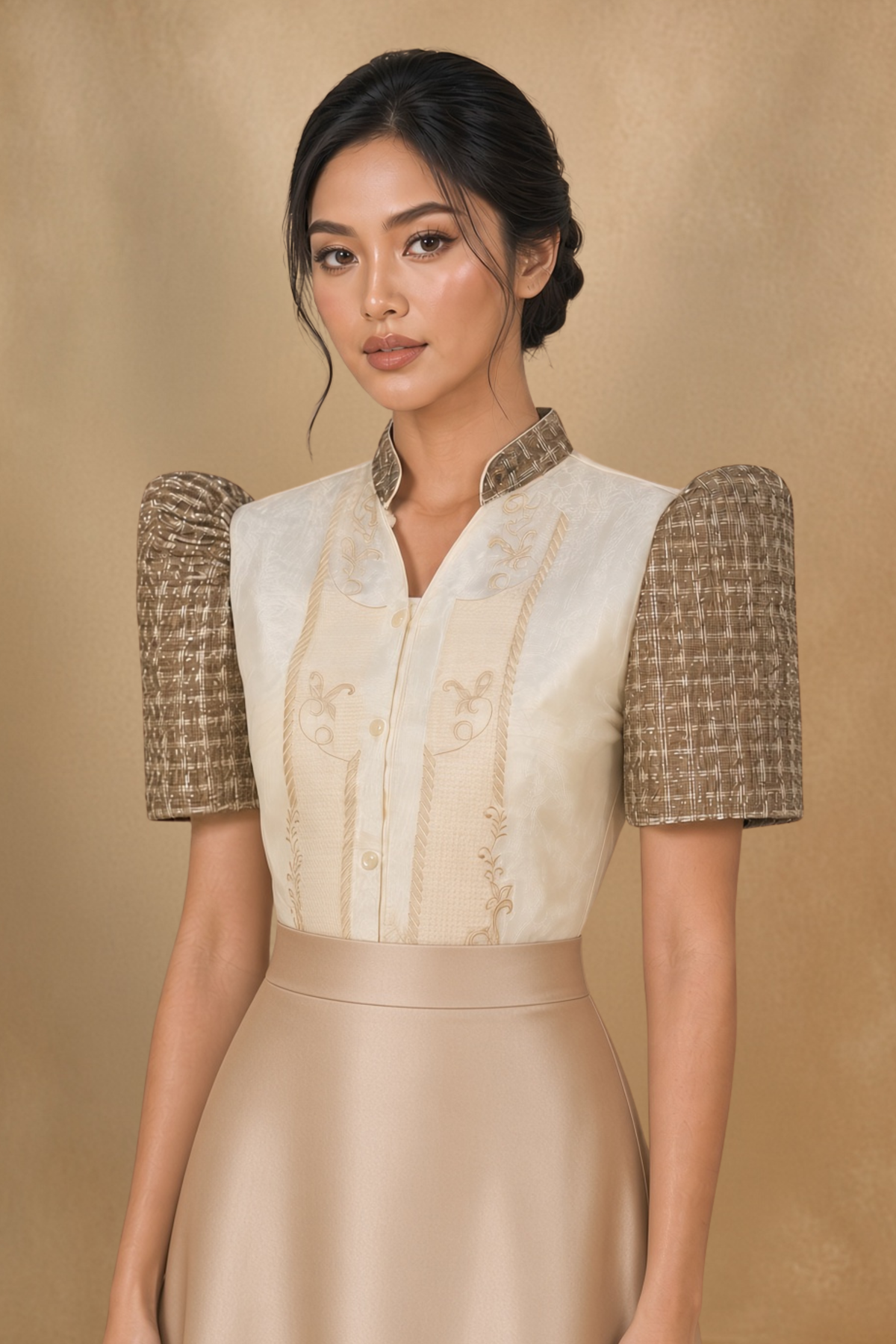 Elegant Filipiniana Top