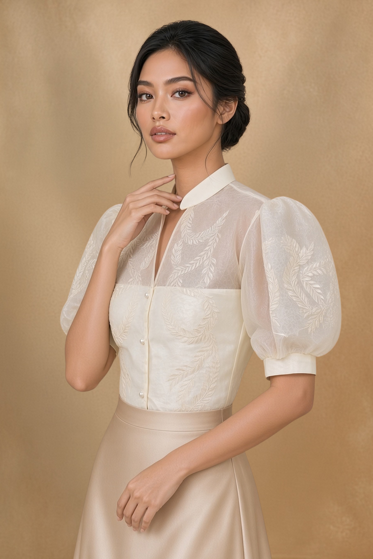 Modern Filipiniana Top