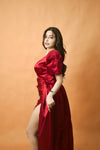 Timeless Red Duchess Filipiniana Gown