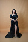 Black Duchess Long Gown for Women