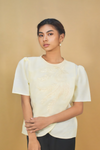 Soft yellow Jusilyn Blouse for Women