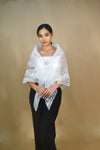 White Alampay made of Pina Organza